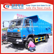 2015 novo estado dongfeng lixo caminhão 14 m3